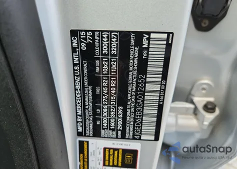 2016 Mercedes-Benz Gle Coupe 450 4Matic from USA, damaged, VIN 4JGED6EB3GA012652